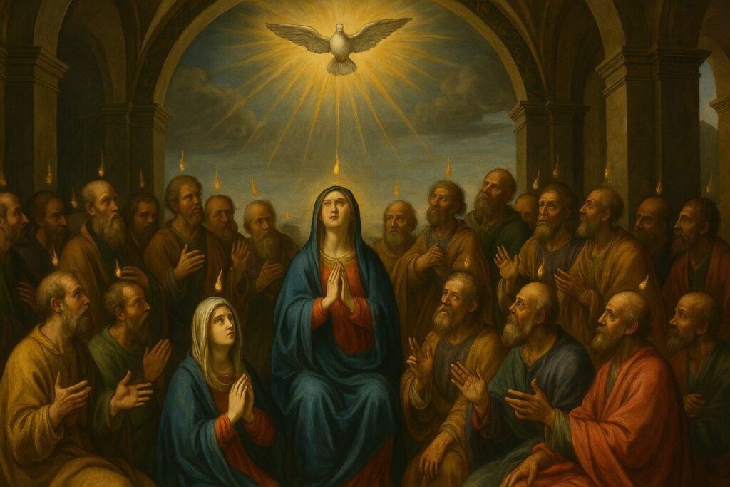 نزول روح‌القدس بر شاگردان در روز پنطیکاست